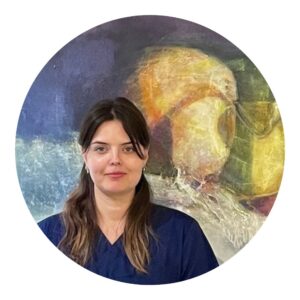 Zahnmedizinische Auszubildende ksenia